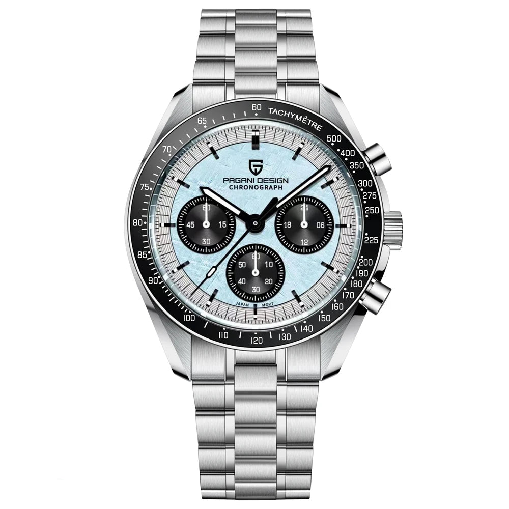 AK Project Quarz-Chronograph für Herren – Saphirglas und automatisches Datum