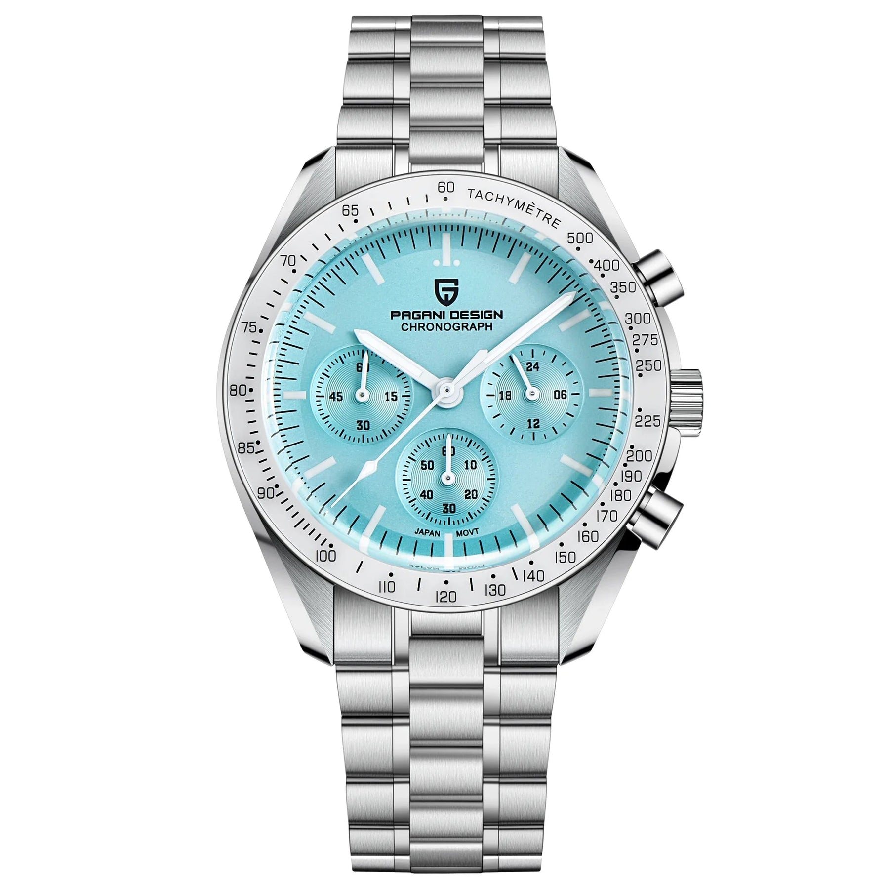 Eleganter Quarz-Chronograph für Herren – Automatisches Datum & Saphirglas