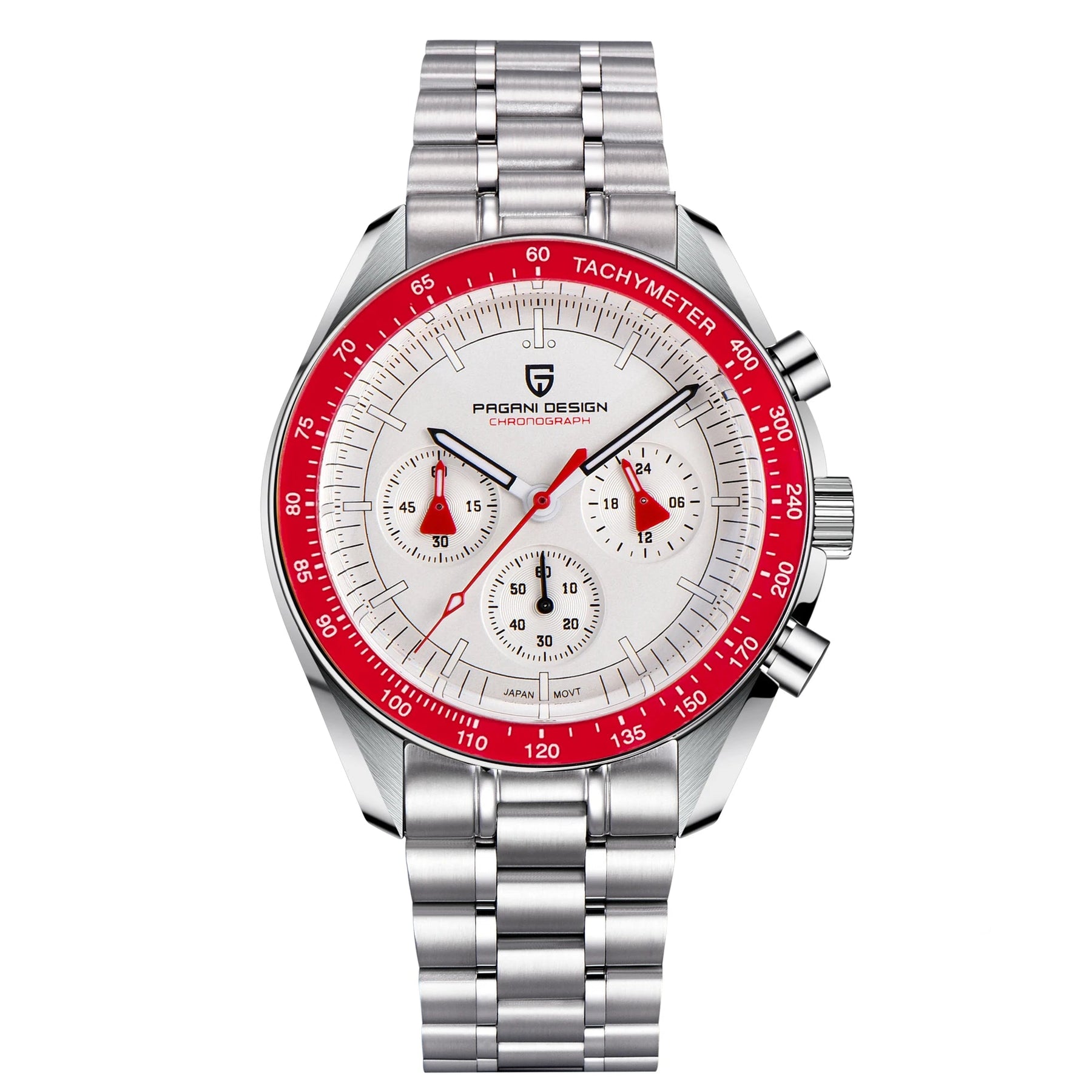 AK Project Quarz-Chronograph für Herren – Saphirglas und automatisches Datum