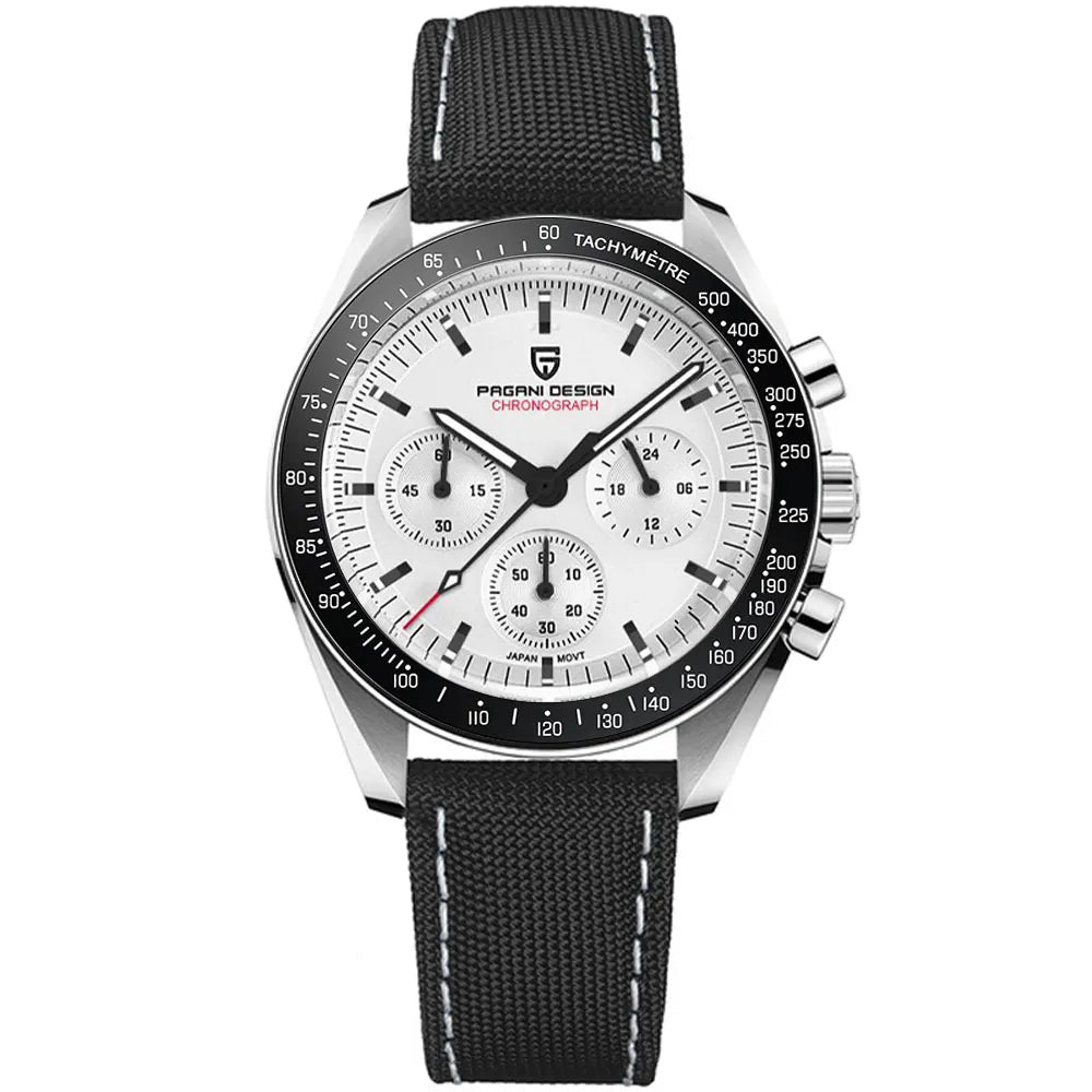 Eleganter Quarz-Chronograph für Herren – Automatisches Datum & Saphirglas