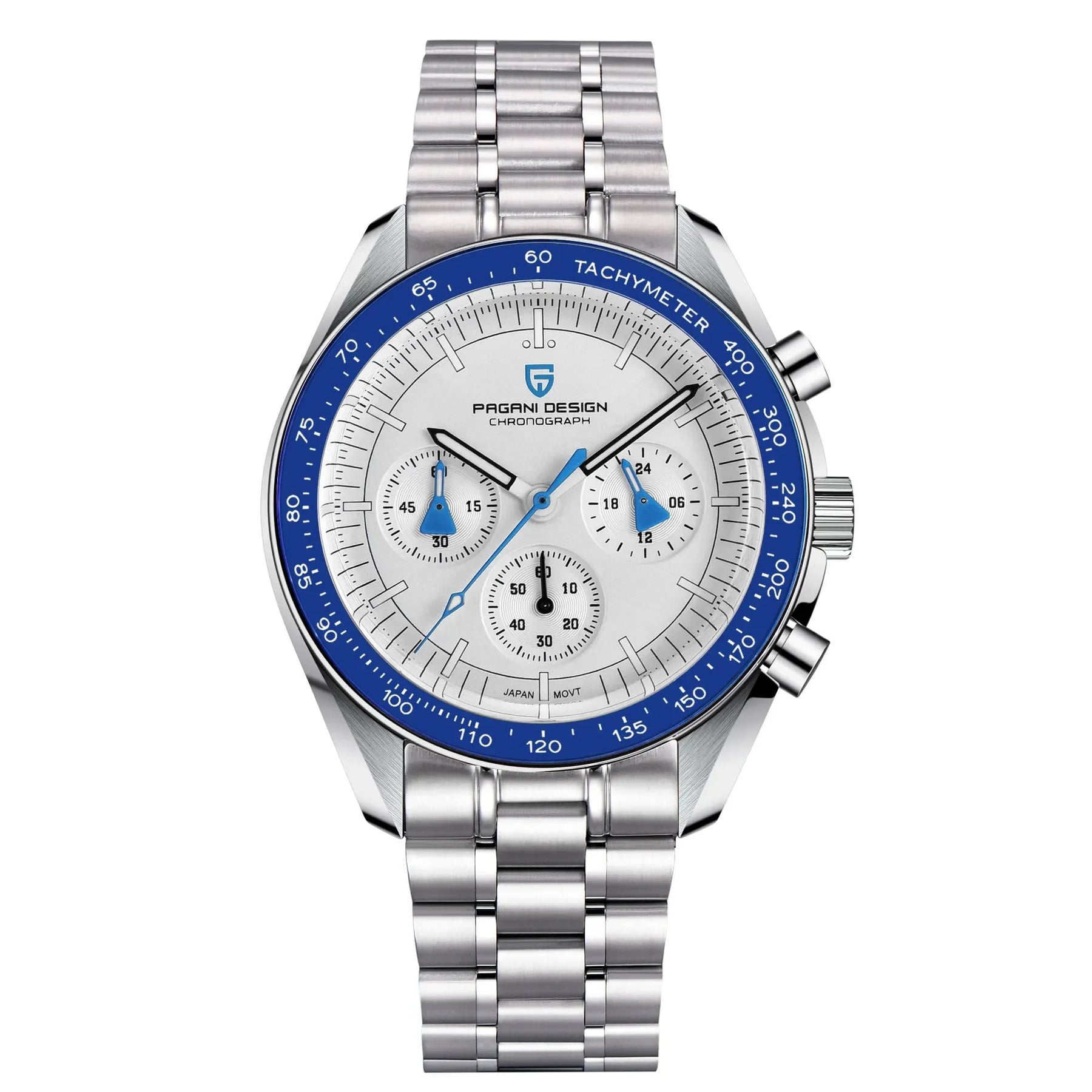Eleganter Quarz-Chronograph für Herren – Automatisches Datum & Saphirglas