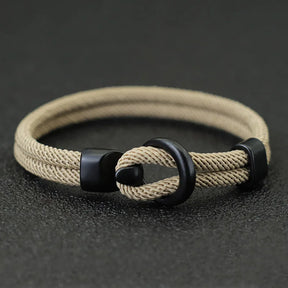 Doppellagiges Seilarmband – Outdoor & Survival-Paracord