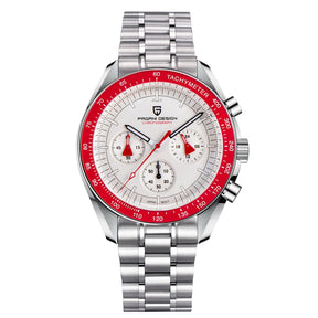 AK Project Quarz-Chronograph für Herren – Saphirglas und automatisches Datum