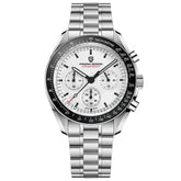 Eleganter Quarz-Chronograph für Herren – Automatisches Datum & Saphirglas