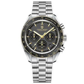 AK Project Quarz-Chronograph für Herren – Saphirglas und automatisches Datum