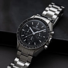Eleganter Quarz-Chronograph für Herren – Automatisches Datum & Saphirglas